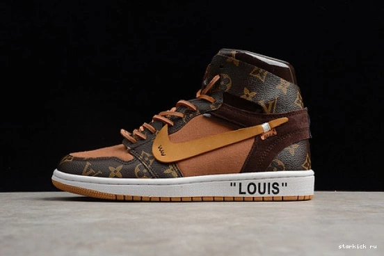 1 O-W AQ0818-158 CASE) AQ0818-158 -LouiV AIR (WITH JORDAN 0228